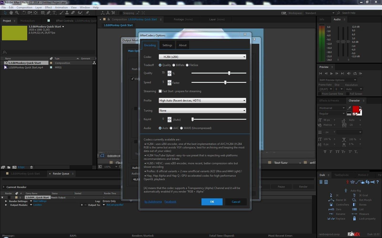 Aktivatsiya Aescripts Aftercodecs V1.3.4.webp