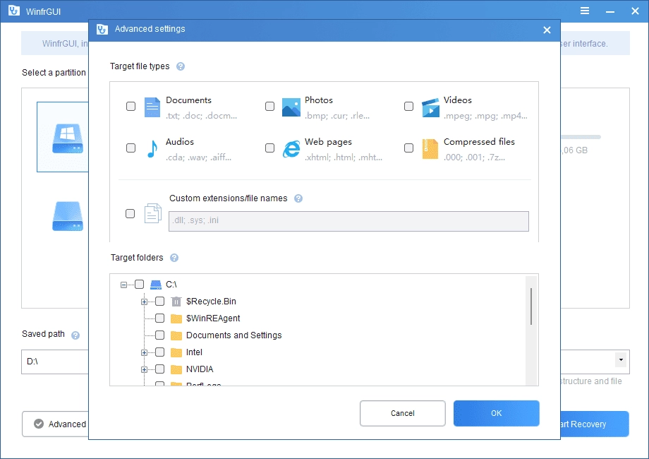 Aktivatsiya Aomei Winfrgui 1.0.0.webp