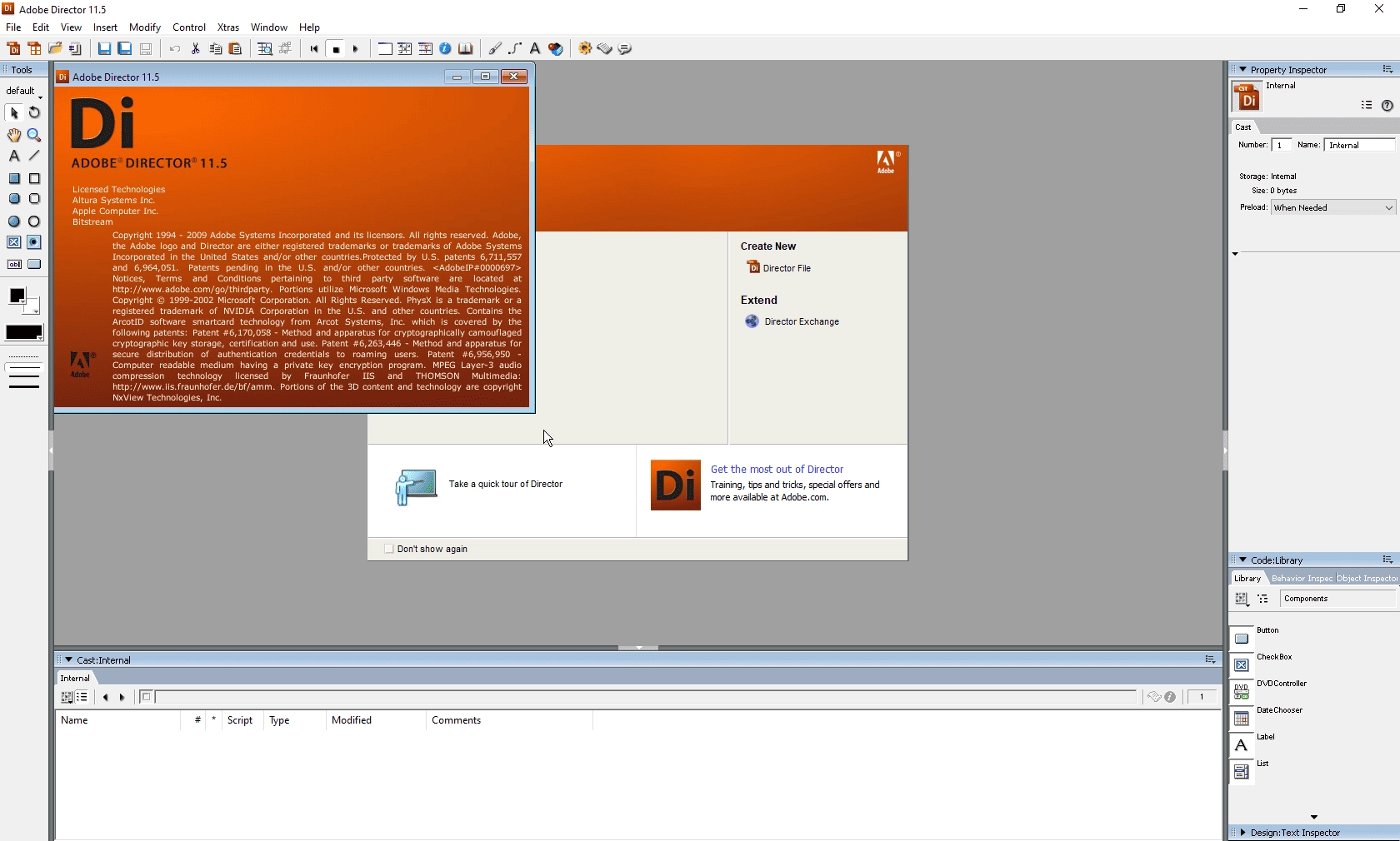 Aktivatsiya Adobe Director 11.5.webp