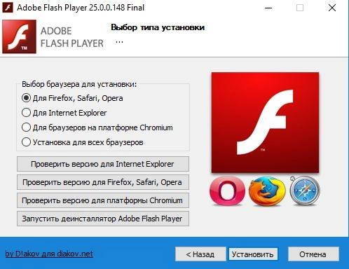 Aktivatsiya Adobe Flash Player 25.0.0.148 Final Repack By Dakov.webp