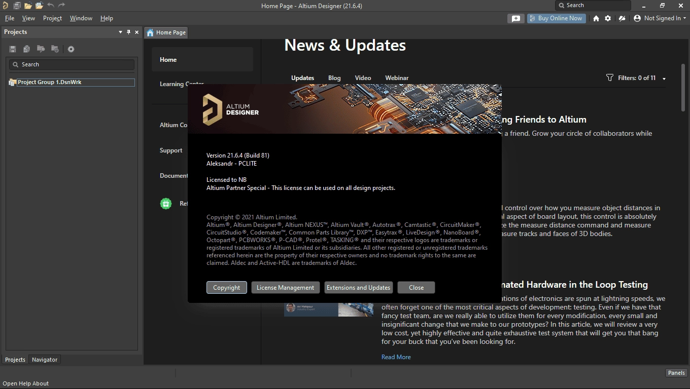 Aktivatsiya Altium Designer 21.6.4 Build 81.webp