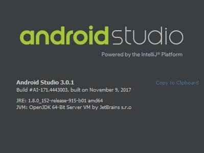 Aktivatsiya Android Studio 3.0.1.webp