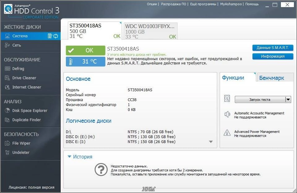 Aktivatsiya Ashampoo Hdd Control 3.00.20 Corporate Edition Repack By Dakov.webp
