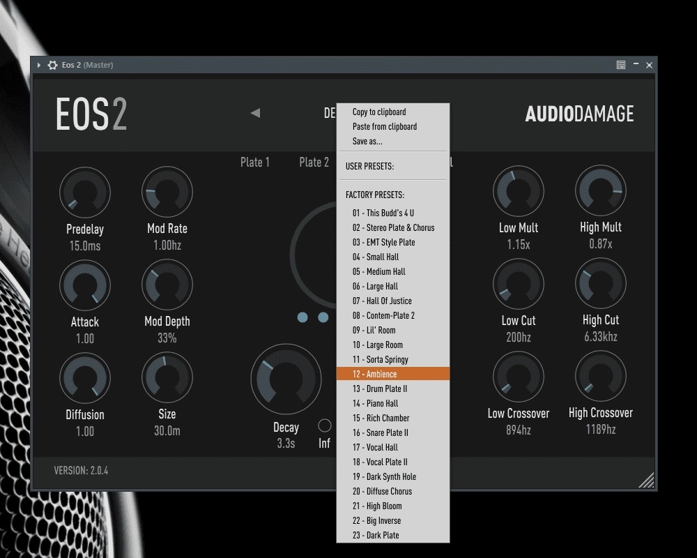 Aktivatsiya Audio Damage Eos 2 2.0.4.1 Vst Vst3 Aax.webp