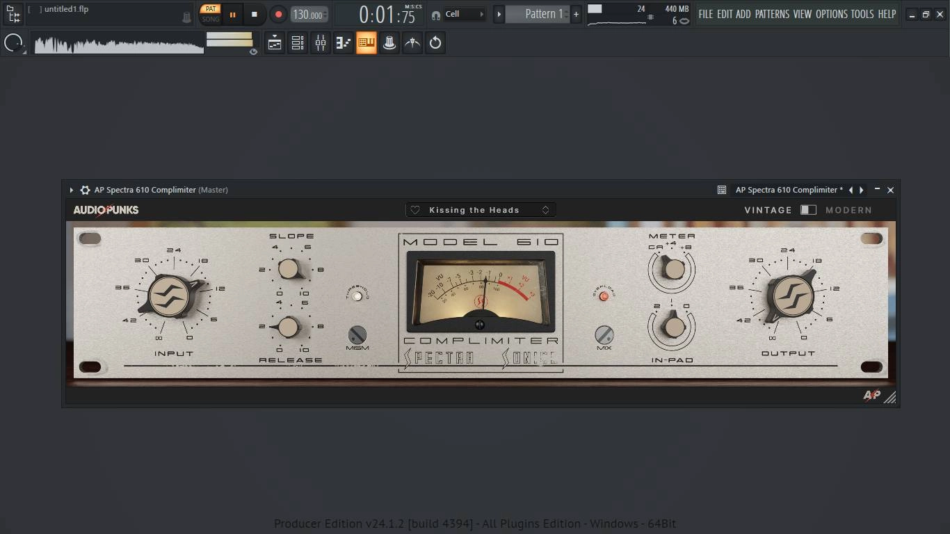 Aktivatsiya Audiopunks Spectra 610 Complimiter 1.0.0 Vst 3 Aax.webp