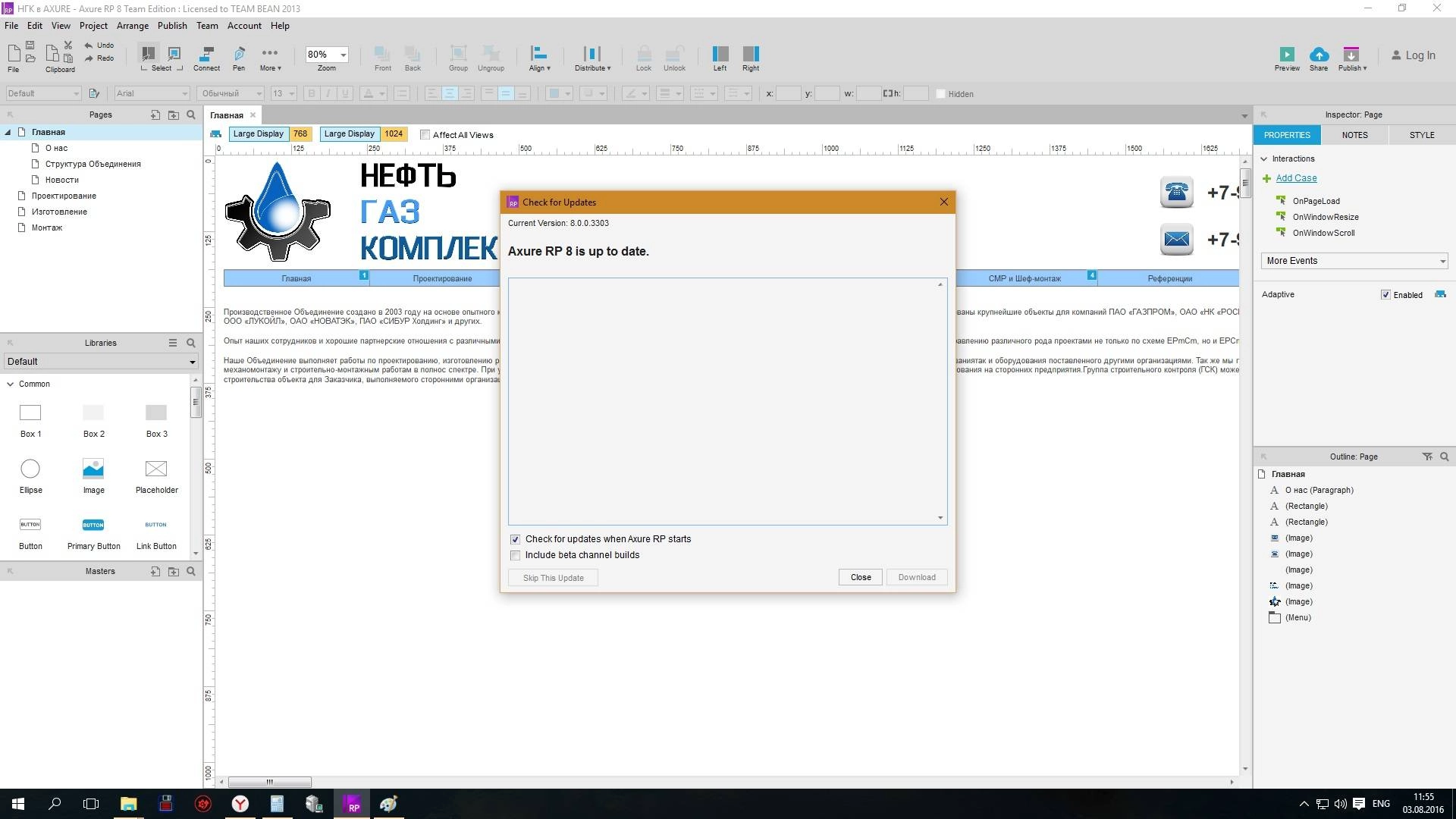 Aktivatsiya Axure Rp Team Edition 8.0.0.3303.webp