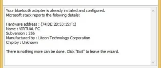 Aktivatsiya Bluetooth Driver Installer 1.0.0.104 Beta.webp