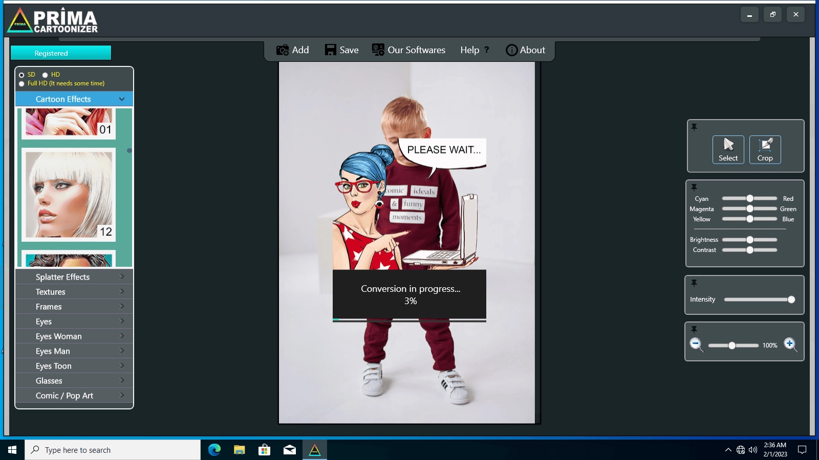 Aktivatsiya Cartoonart Prima Cartoonizer 5.0.6.webp