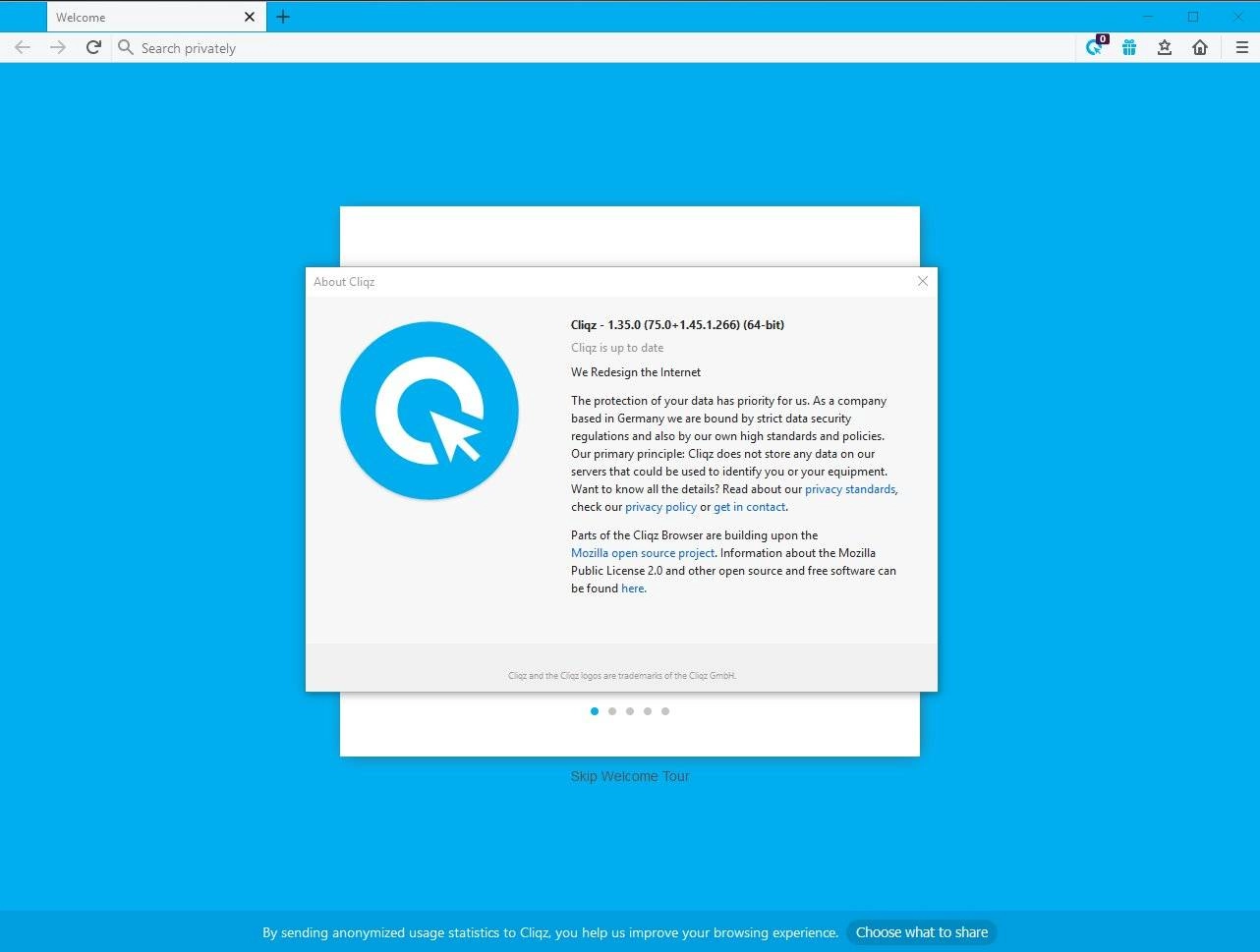 Aktivatsiya Cliqz 1.35.0.webp