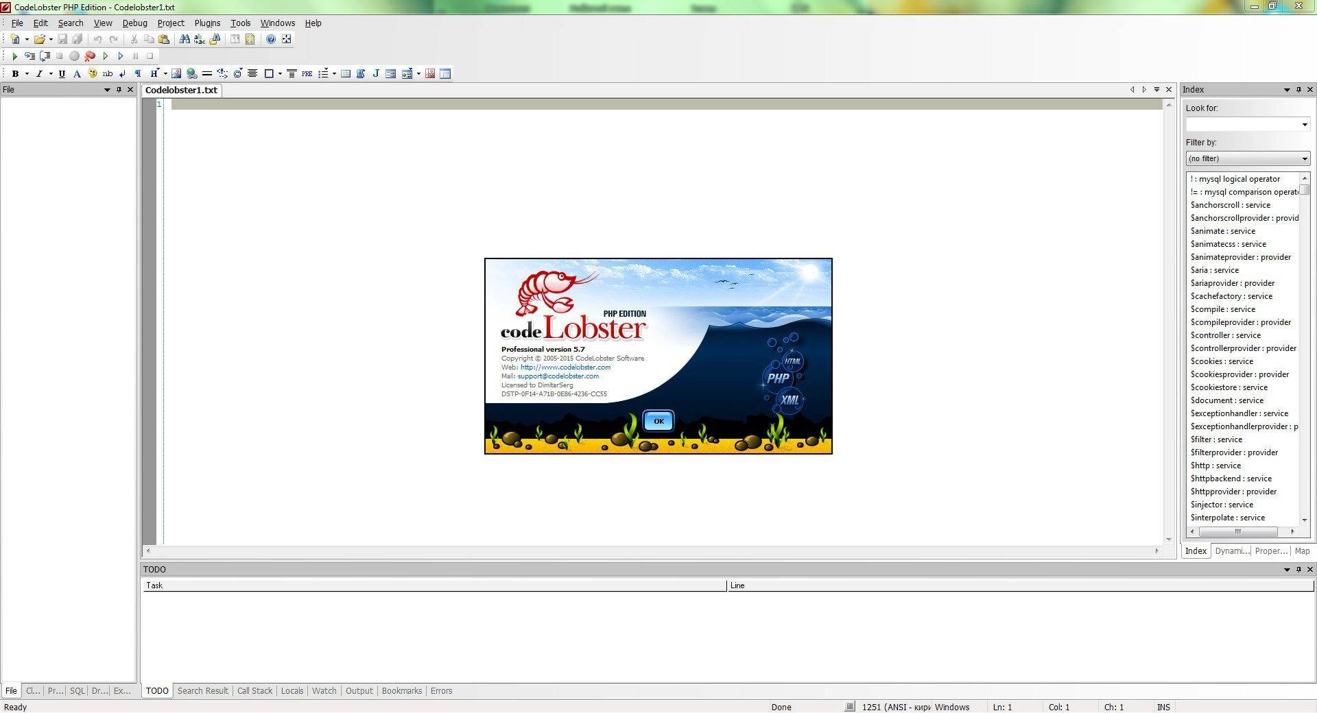 Aktivatsiya Codelobster Php Edition Pro 5.7.webp