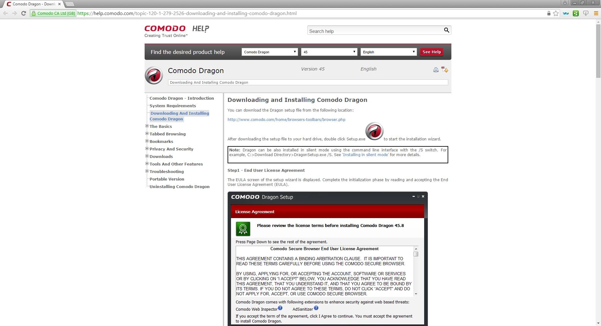 Aktivatsiya Comodo Dragon 46.9.15.425 Portable.webp