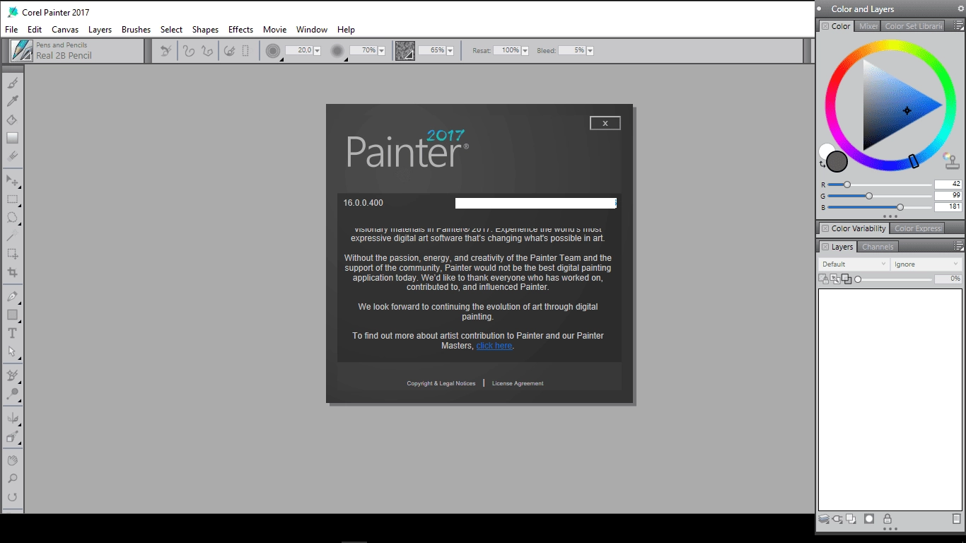 Aktivatsiya Corel Painter 16.0.0.400.webp