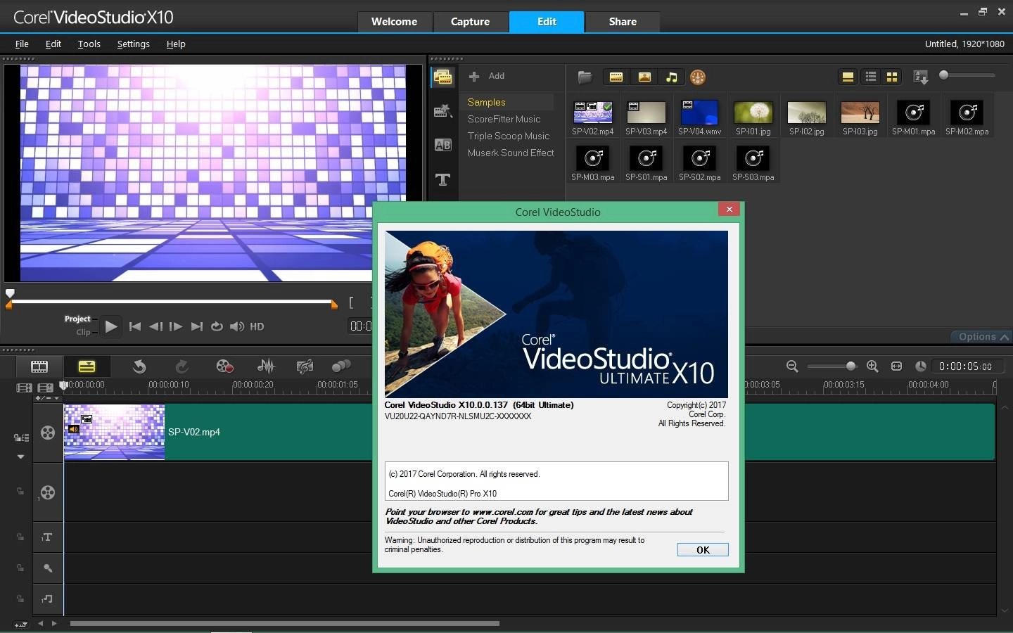 Aktivatsiya Corel Videostudio Ultimate X10 20.0.0.137.webp