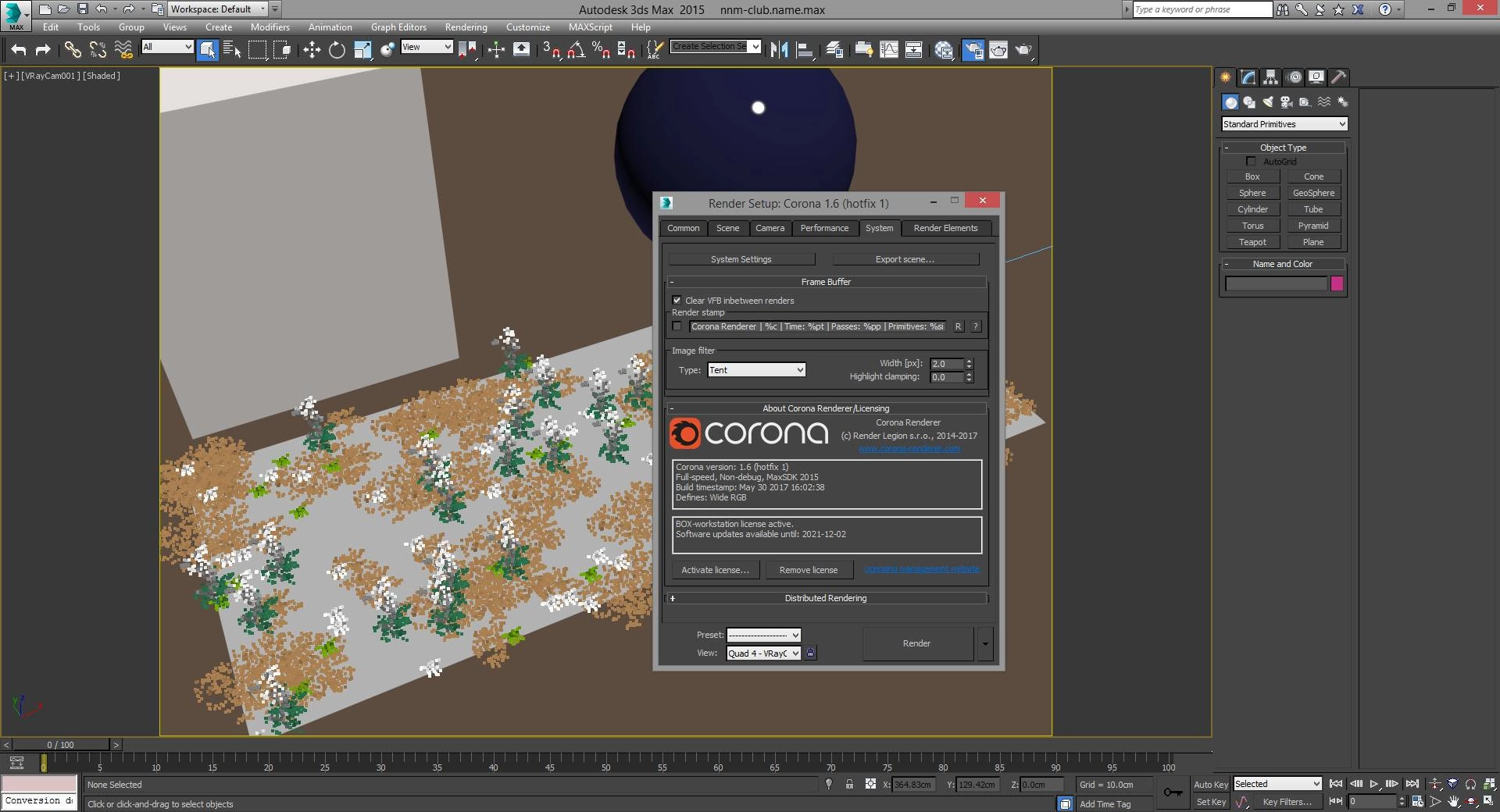 Aktivatsiya Corona Renderer 1.6.1 For 3ds Max 2012 2018.webp