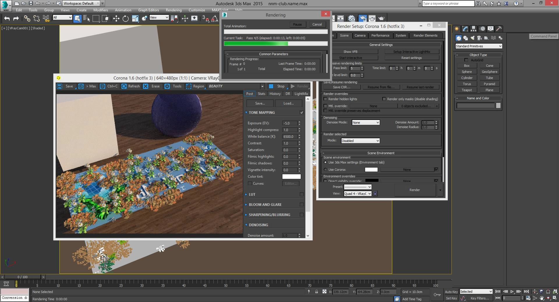 Aktivatsiya Corona Renderer 1.6.3 For 3ds Max 2012 2018.webp