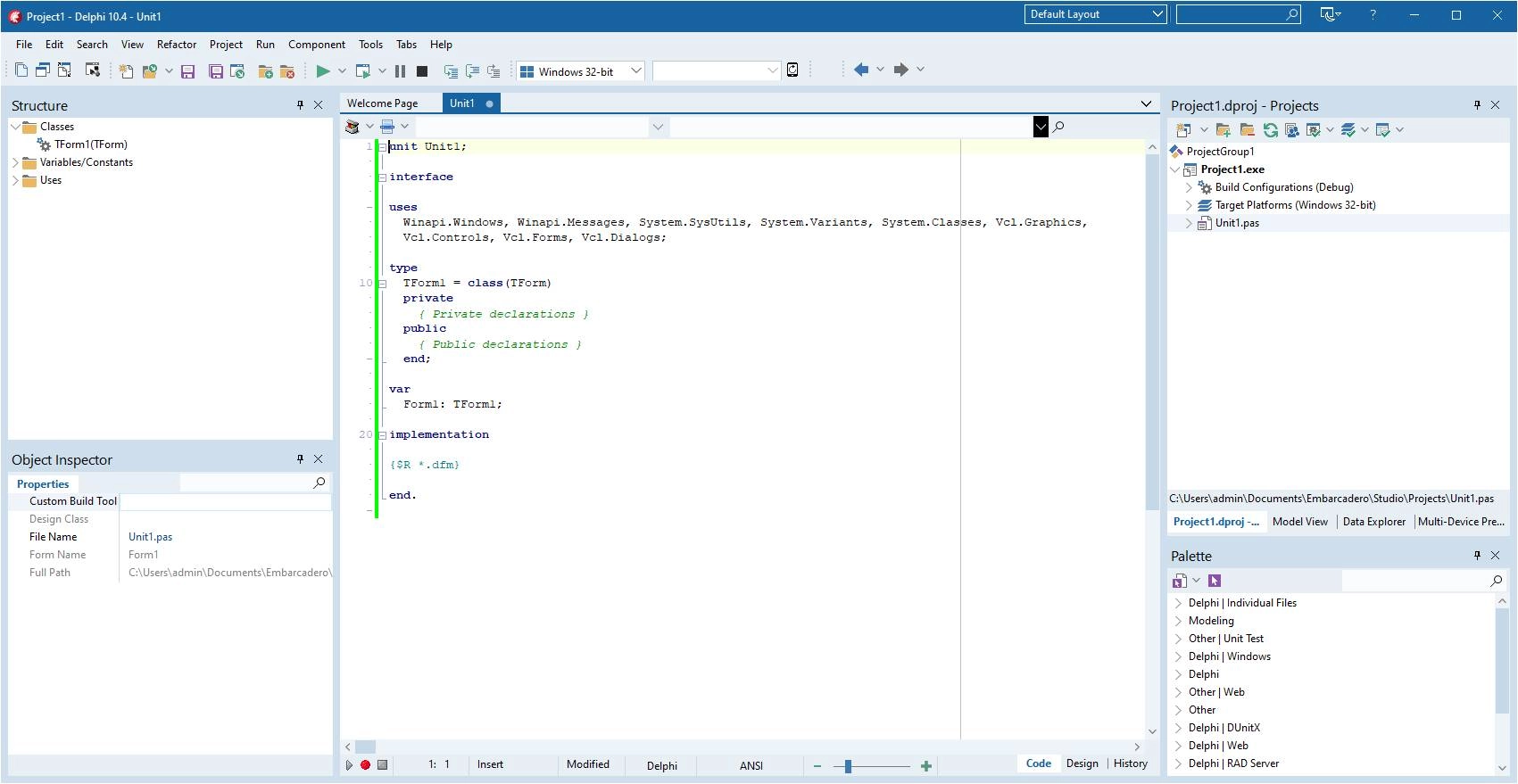 Aktivatsiya Embarcadero Delphi 10.4.1 Sydney Architect 27.0.38860.1461 Lite V16.1.webp