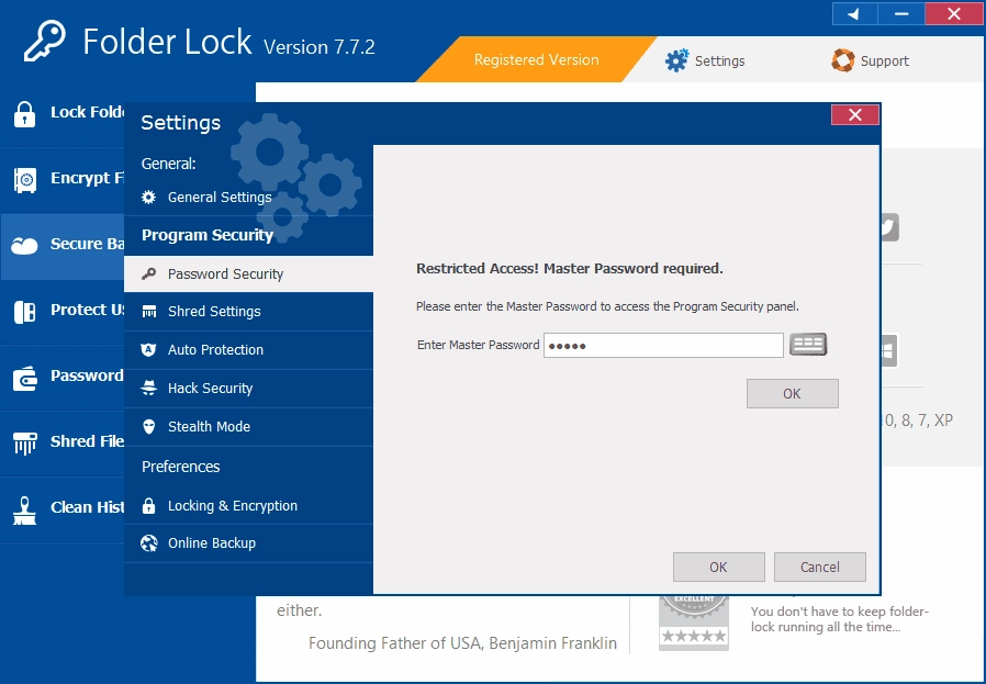 Aktivatsiya Folder Lock 7.7.2.webp