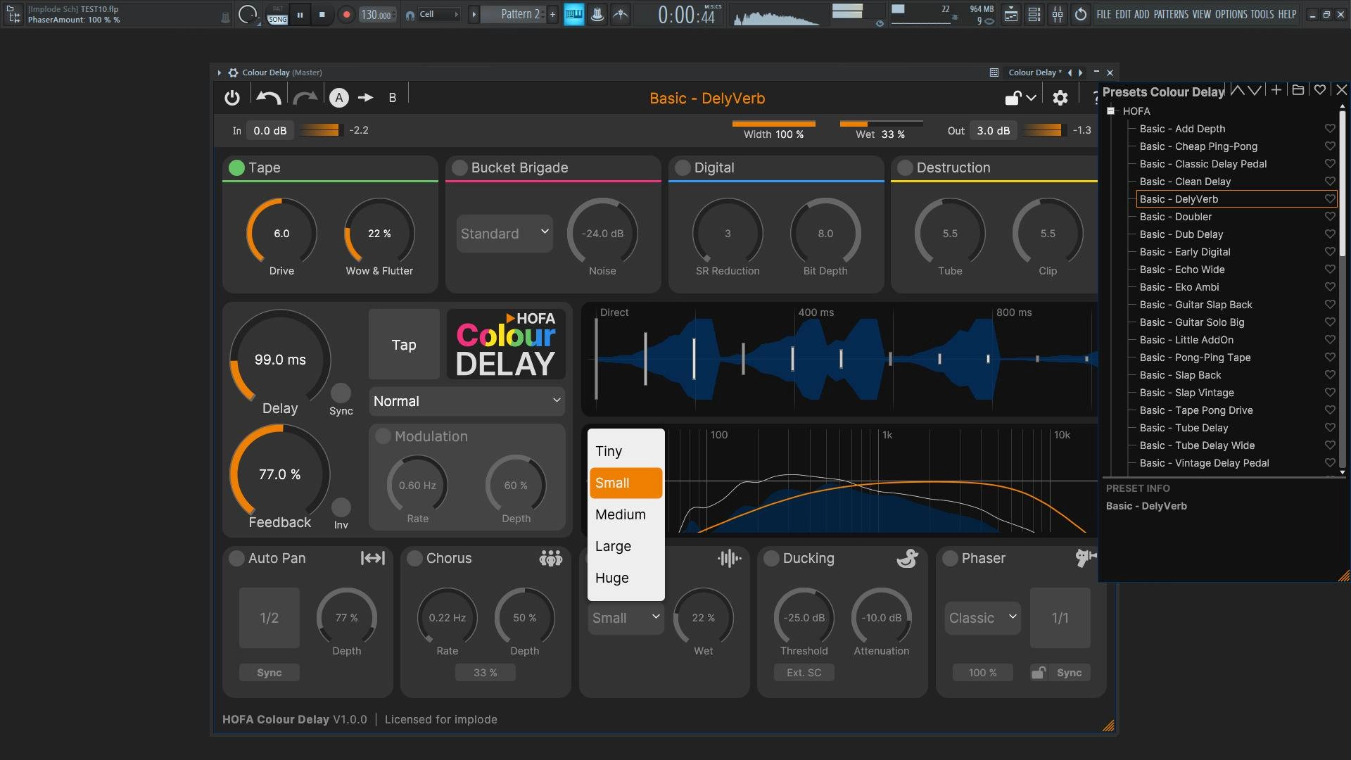 Aktivatsiya Hofa Colour Delay 1.0.0 Vst 3 Aax.webp