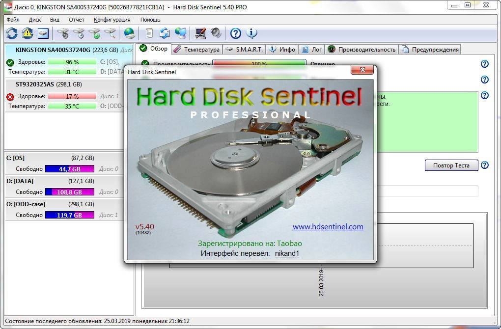 Aktivatsiya Hard Disk Sentinel Pro 5.40 Build 10482 Portable.webp