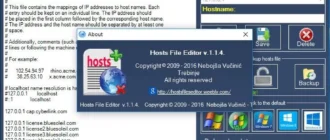 Aktivatsiya Hosts File Editor 1.1.4 Portable.webp