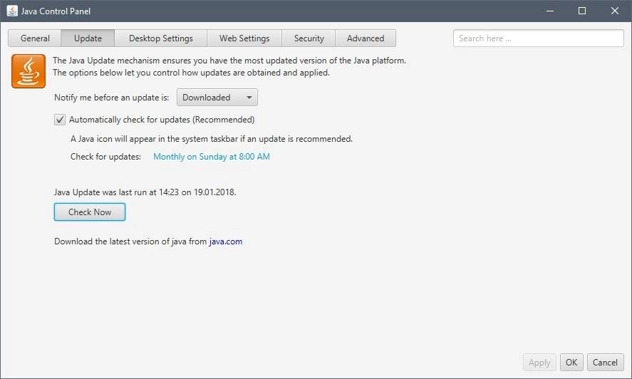 Aktivatsiya Java Se Runtime Environment 9.0.4.webp