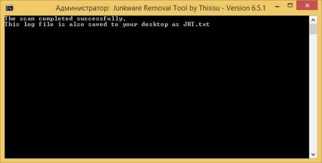 Aktivatsiya Junkware Removal Tool 6.5.1.webp