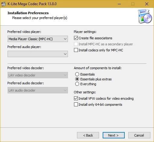 Aktivatsiya K Lite Codec Pack 13.8.0.webp