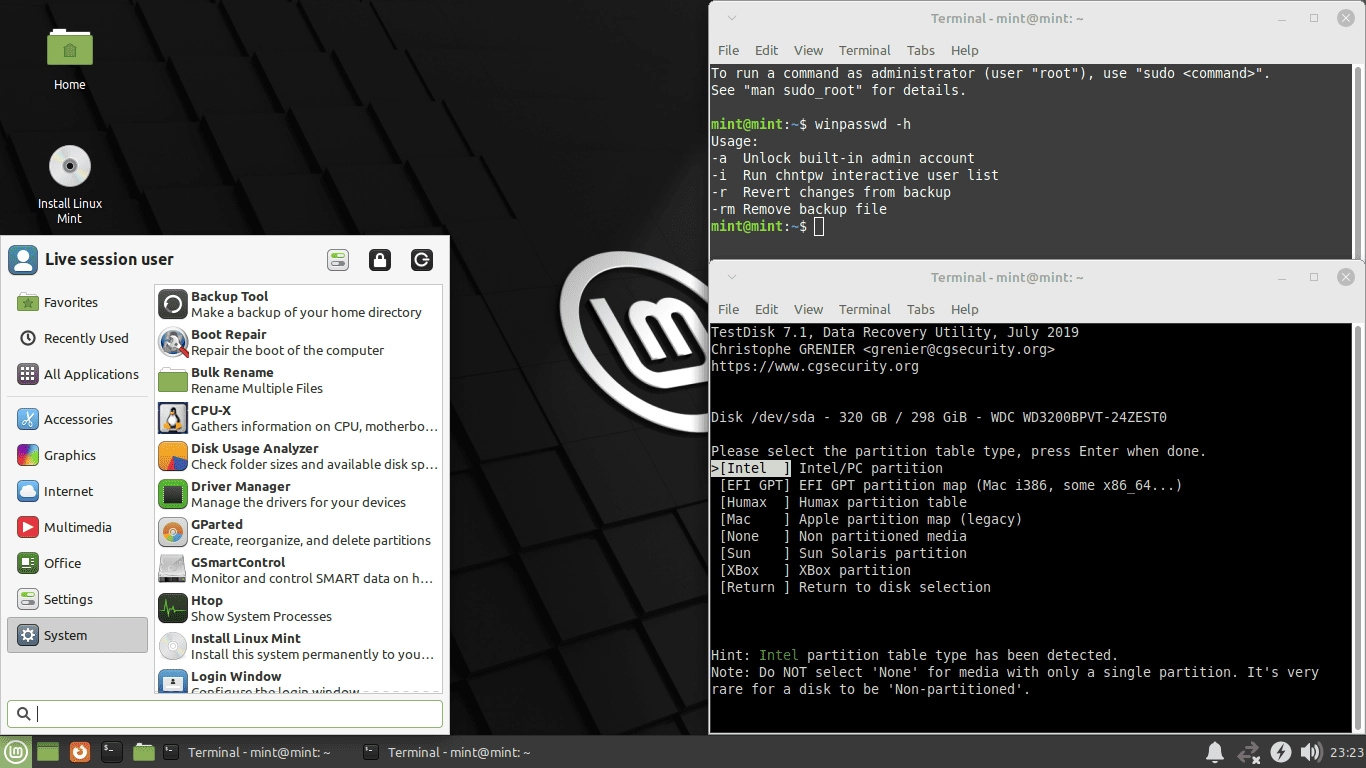 Aktivatsiya Linux Mint 21 Custom Xfce S Dop. Paketami 1xdvd.webp