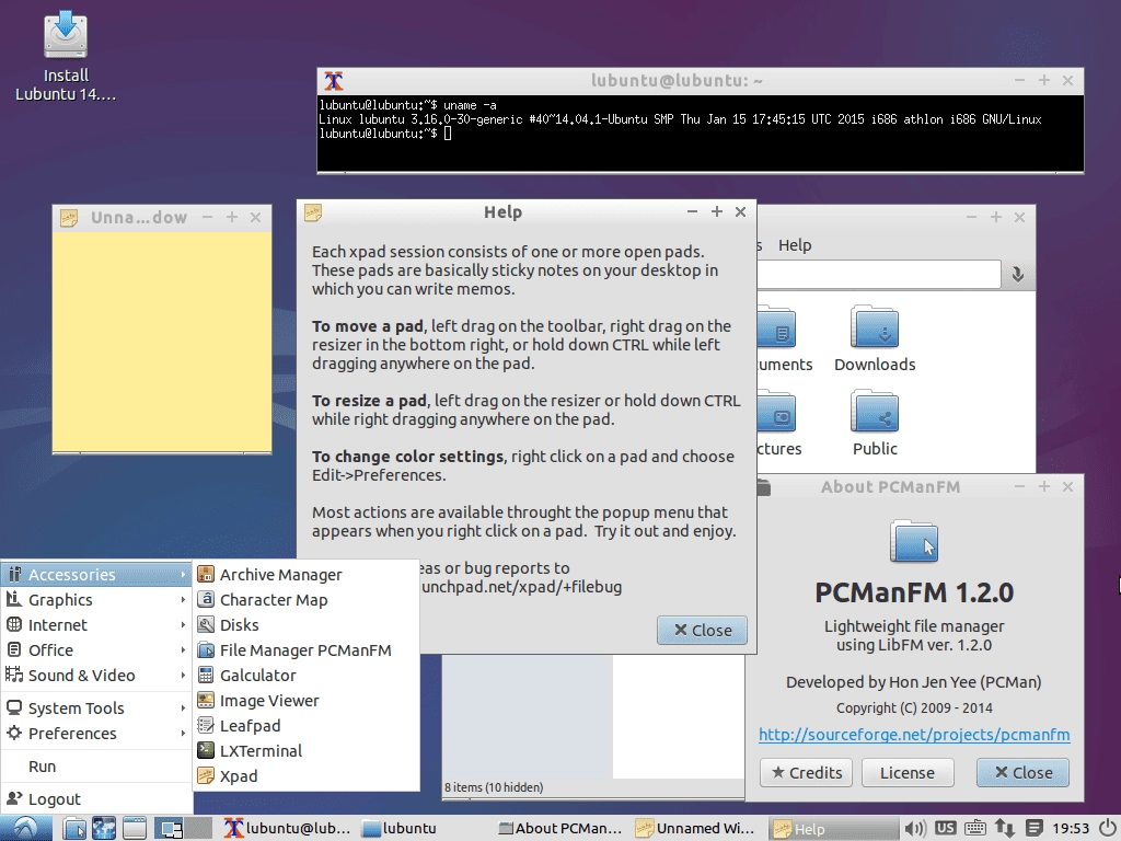 Aktivatsiya Lubuntu 14.04.3 Trusty Tahr 2xcd.webp