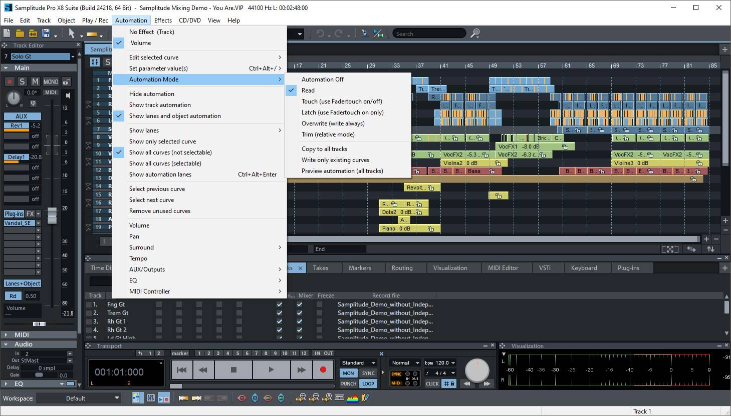 Aktivatsiya Magix Samplitude Pro X8 Suite 19.2.0.24218.webp