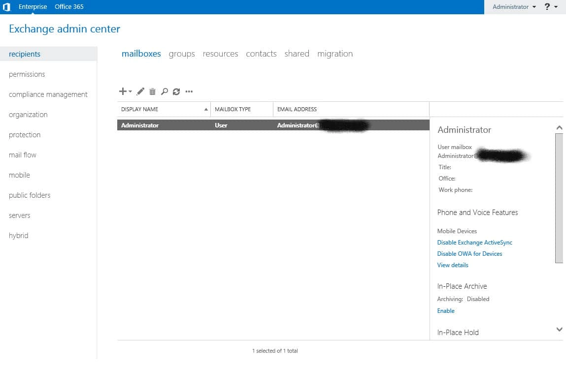 Aktivatsiya Microsoft Exchange Server 15.02.0595.003.webp