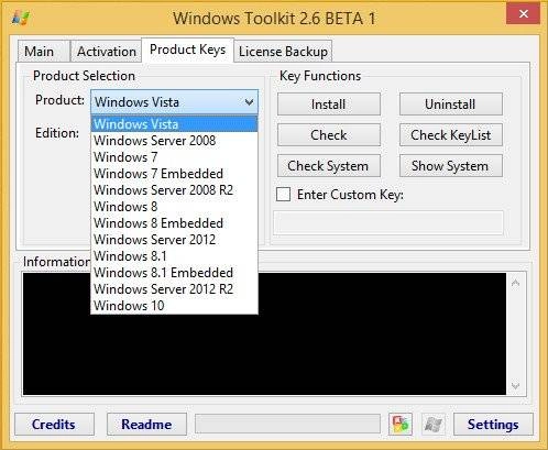Aktivatsiya Microsoft Toolkit 2.6 Beta 1.webp
