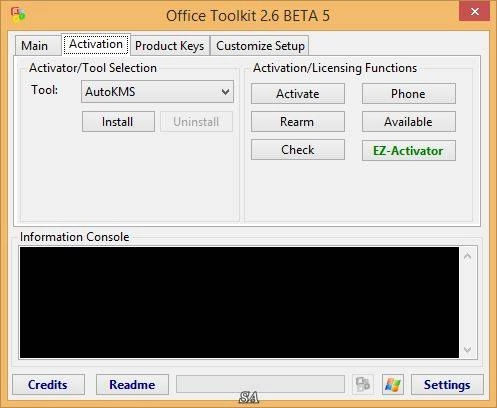 Aktivatsiya Microsoft Toolkit 2.6 Beta 5.webp