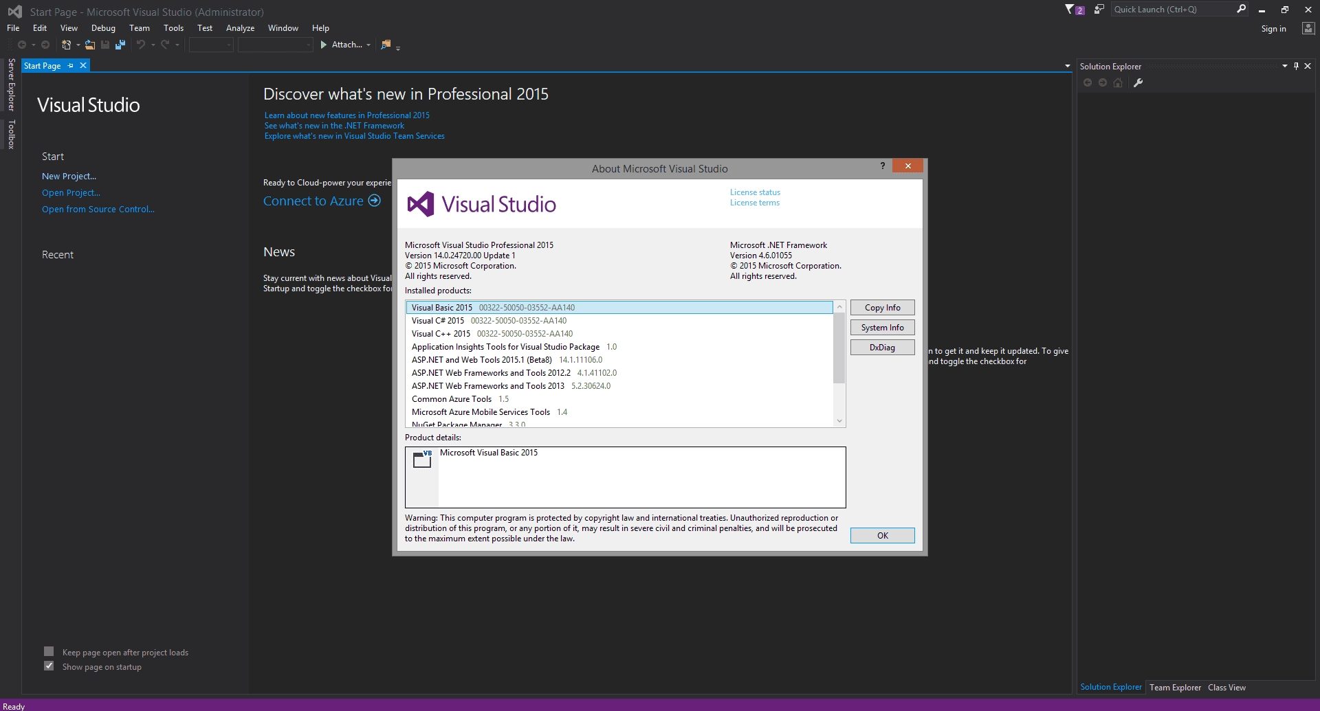 Aktivatsiya Microsoft Visual Studio 14.0.24720.00 Update 1.webp