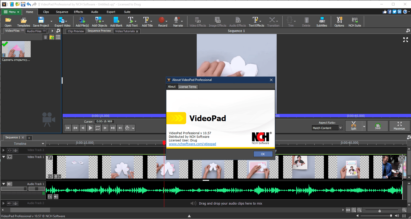 Aktivatsiya Nch Videopad Video Editor Pro 10.63.png