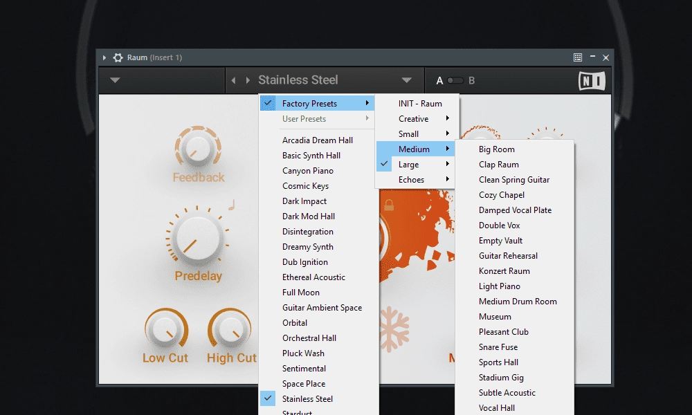Aktivatsiya Native Instruments Raum 1.0.0 Vst Aax.webp