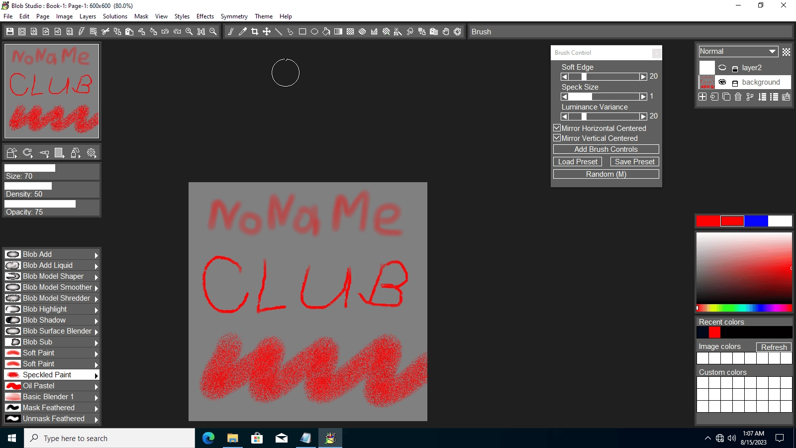 Aktivatsiya Pixarra Twistedbrush Blob Studio 5.04.webp