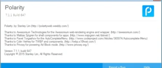 Aktivatsiya Polarity 7.1.1 Build 647.webp