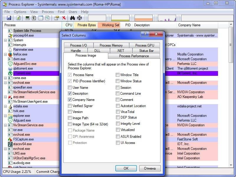 Aktivatsiya Process Explorer 16.43 Portable.webp