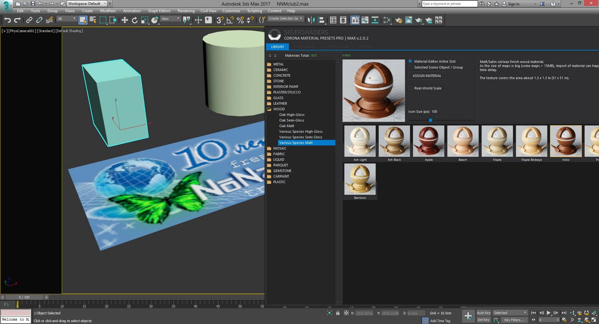 Aktivatsiya Sigershaders Corona Material Presets Pro 2.0.2.webp