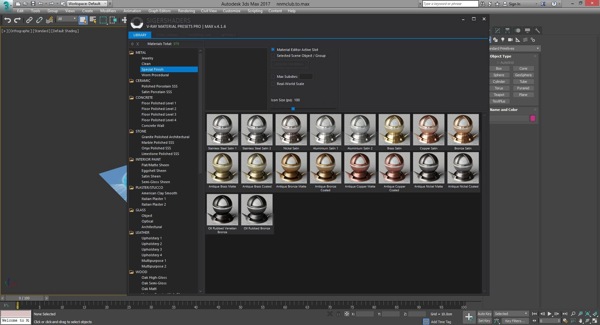 Aktivatsiya Sigershaders V Ray Material Presets Pro 4.1.6.webp