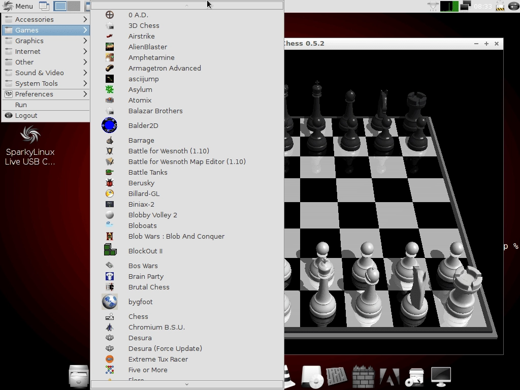 Описание программы SparkyLinux 3.4 “GameOver” 2xDVD