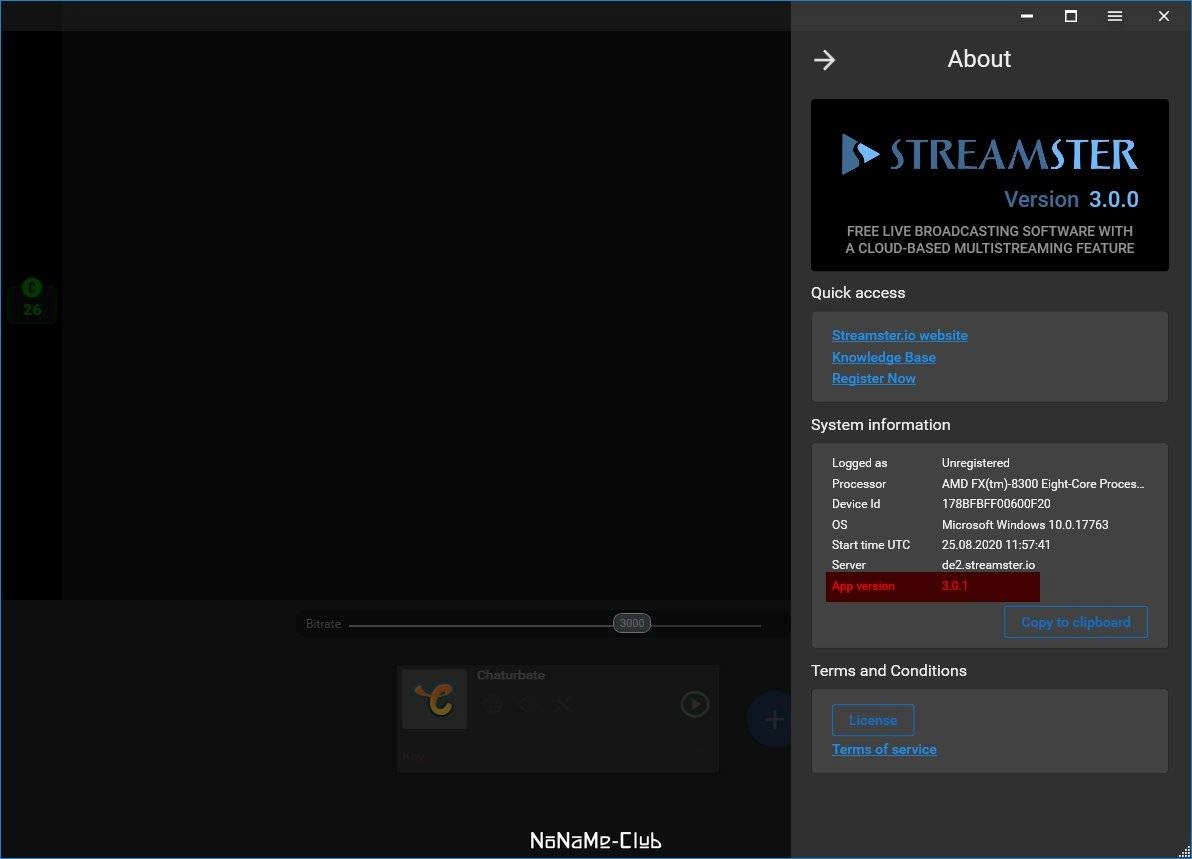 Aktivatsiya Streamster 3.0.1.webp