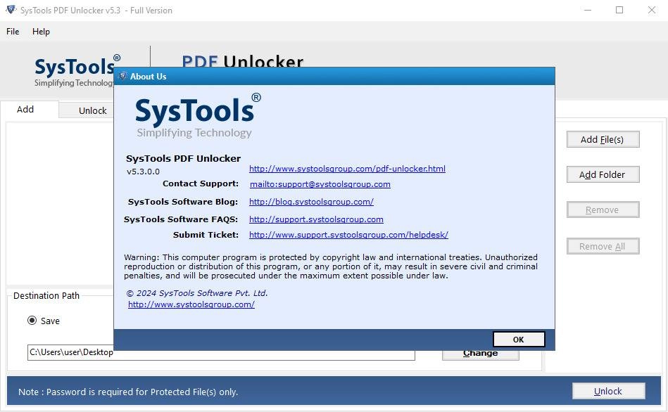 Aktivatsiya Systools Pdf Unlocker 5.3.0.0.webp