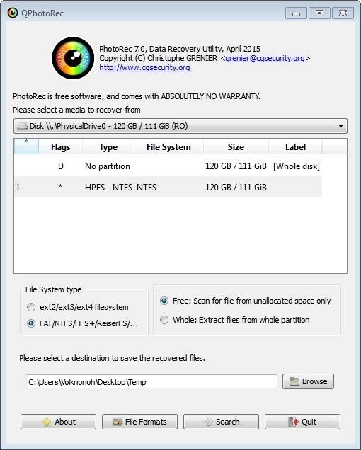 Aktivatsiya Testdisk Photorec 7.1 Stable Portable.webp