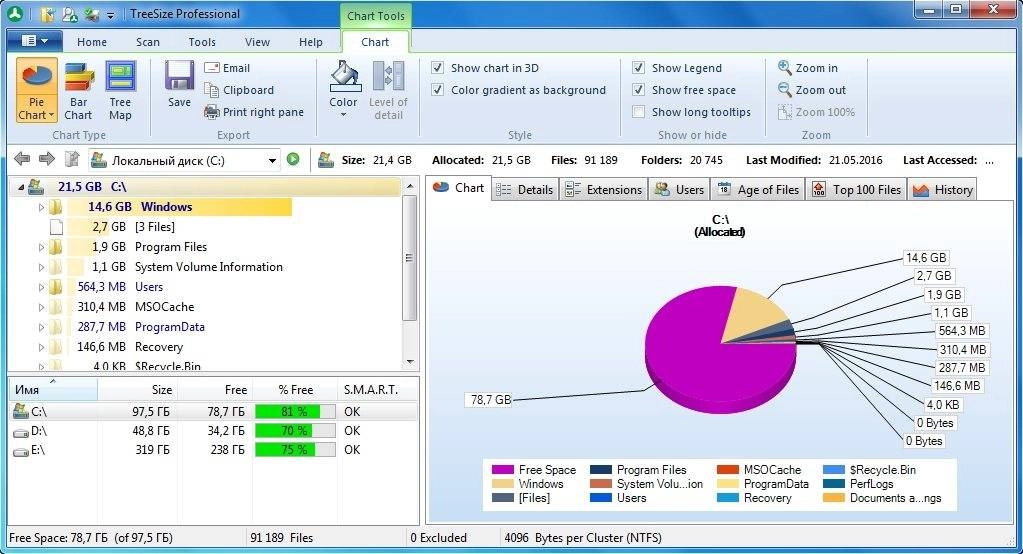 Aktivatsiya Treesize Professional 6.3.0.1158 Retail.webp
