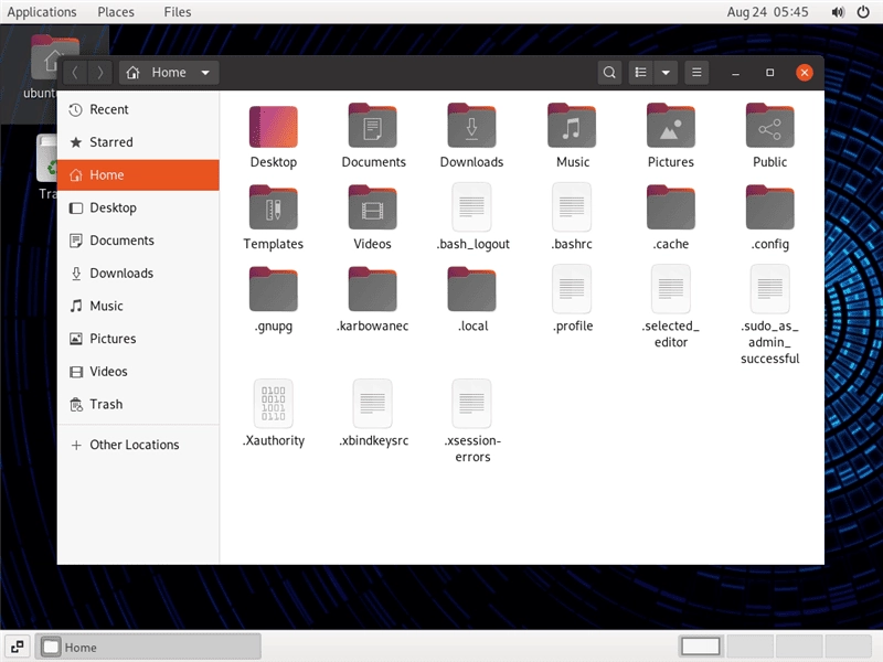 Aktivatsiya Ubuntupack 20.04 Gnome Classic.webp