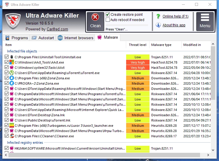 Aktivatsiya Ultra Adware Killer 10.7.9.1.webp