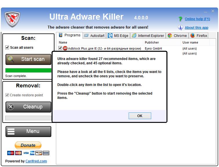 Aktivatsiya Ultra Adware Killer 4.0.0.0.jpg