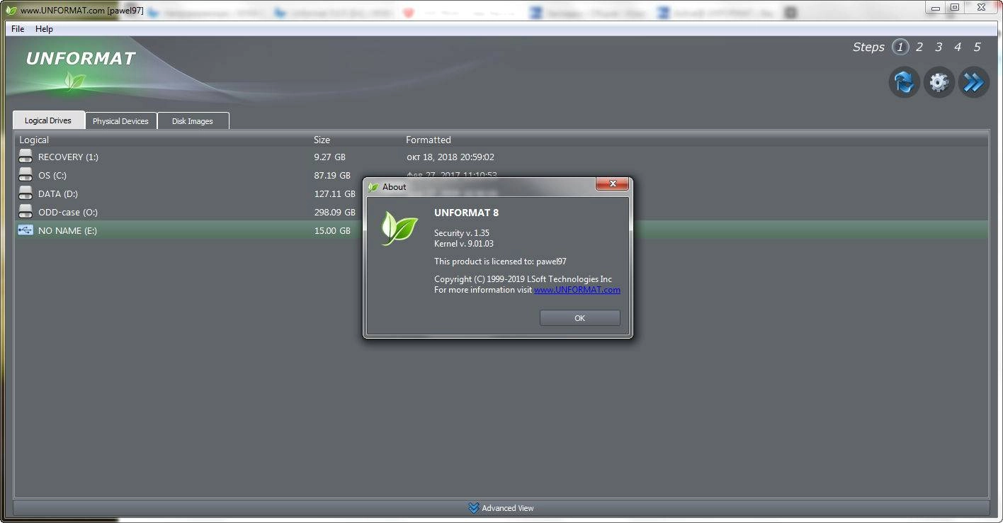 Aktivatsiya Unformat Pro 8.0.0.webp